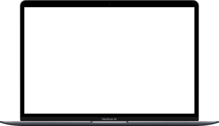 Macbook com vídeo na tela